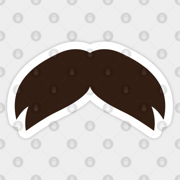 movember mustache Sticker by MZeeDesigns